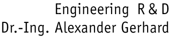 Engineering R&D Dr.-Ing. Alexander Gerhard